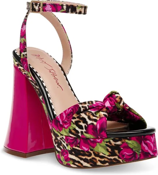 Босоножки Brylie Blue by Betsey Johnson, цвет Leopard Floral