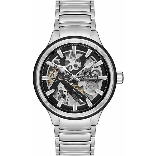 Наручные часы Daniel Klein, серебряный, черный