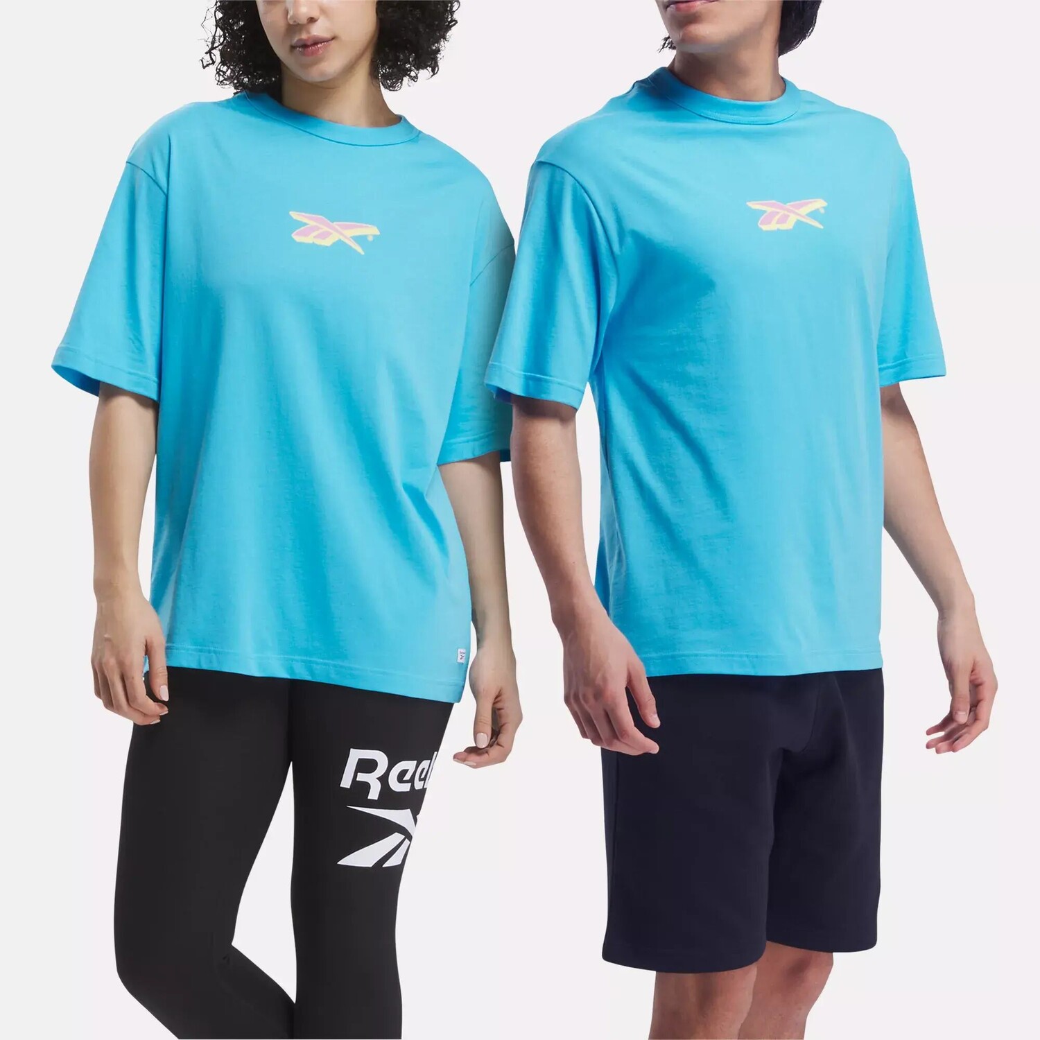 Классическая футболка «Дофамин» Reebok, голубой