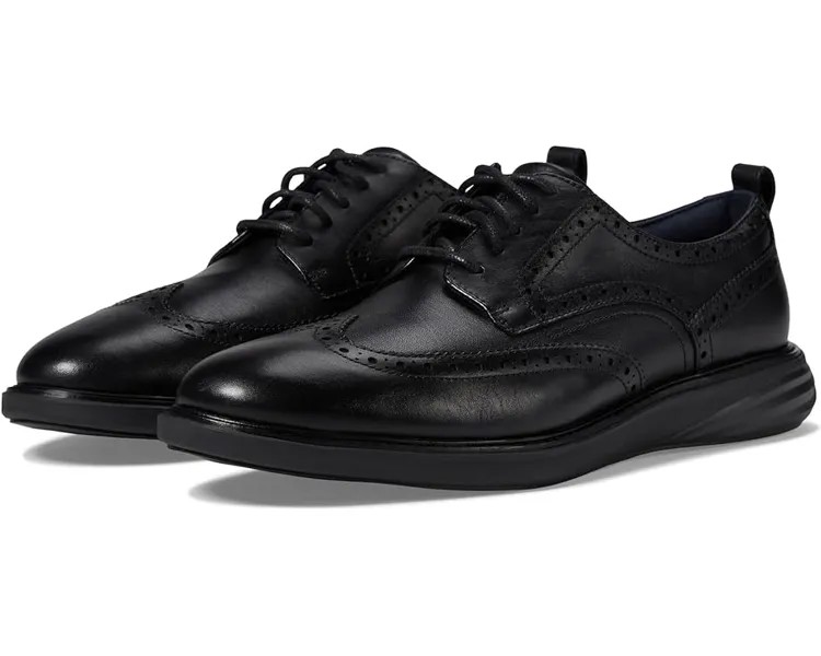 Оксфорды Cole Haan Grand Evolution Shortwing, цвет Black/Black