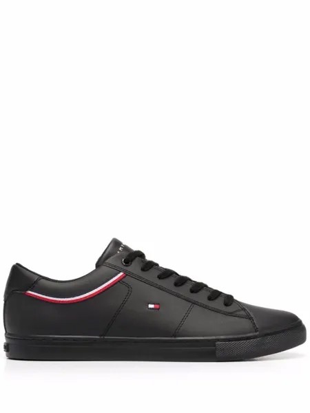 Tommy Hilfiger кеды на шнуровке, черный