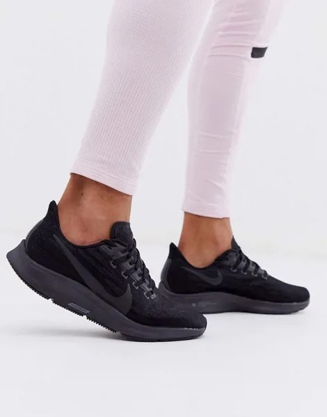 Черные кроссовки Nike Running Pegasus 36-Черный цвет