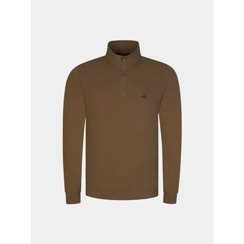 Поло C.P. Company Stretch Piquet Polo, размер M, коричневый