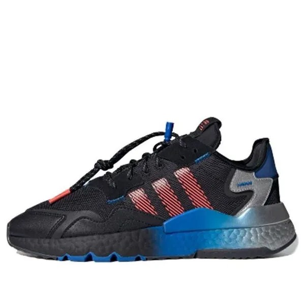 Кроссовки ночные джоггеры Adidas, черный