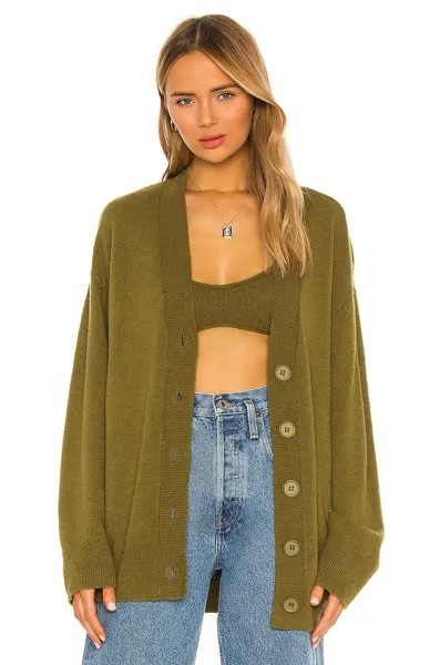 Кардиган Camila Coelho Trista Oversized, зеленый