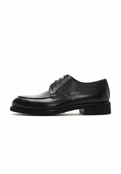 Элегантные туфли на шнуровке Classic Derimod, черный