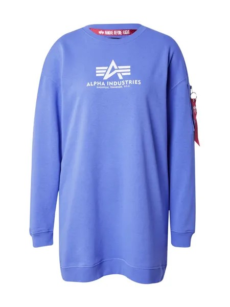 Толстовка Alpha Industries, фиолетовый