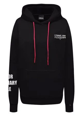 Хлопковое худи Comme des Fuckdown