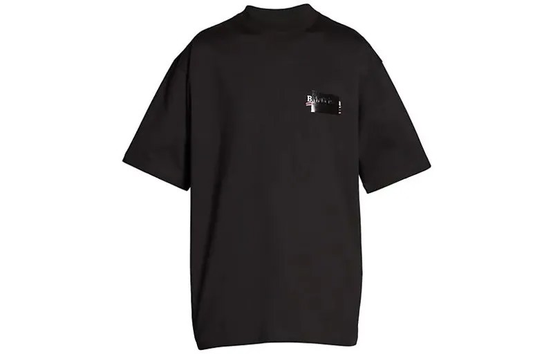 Balenciaga Мужская футболка, цвет Black
