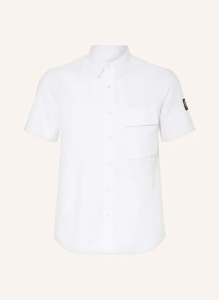 Рубашка с короткими рукавами, стандартного кроя  Belstaff, белый