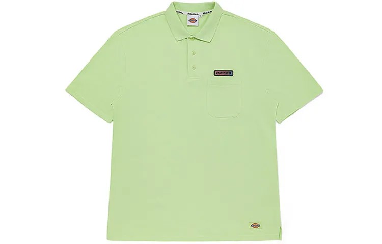 Рубашка поло унисекс Dickies, кислотно-желтый