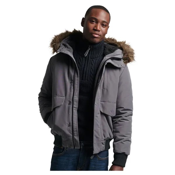 Куртка Superdry Everest Bomber, серый