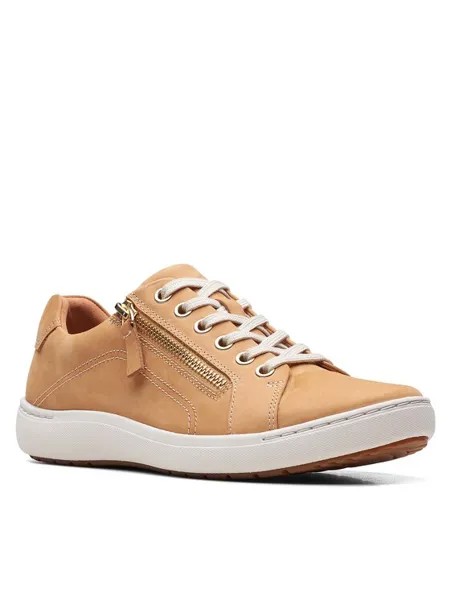 Полуботинки женские Clarks Nalle Lace 26171018 коричневые 39 EU