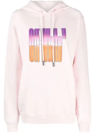 Off-White худи с логотипом