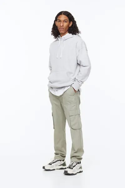 Спортивные брюки мужские H&M 1128016003 зеленые 2XL (доставка из-за рубежа)