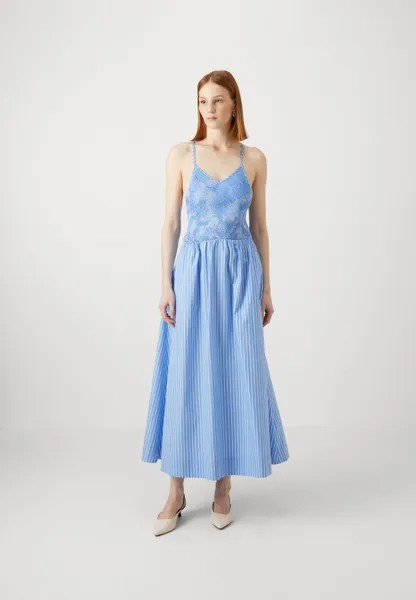 Дневное платье CAMERA MIDI DRESS Faithfull the brand, светло-синий