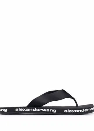 Alexander Wang шлепанцы с логотипом