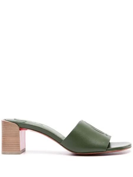 Christian Louboutin мюли So CL 55, зеленый