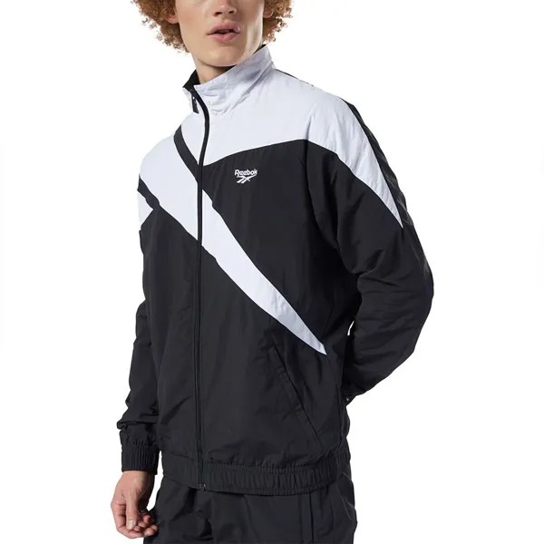 Толстовка Reebok Classics Vector Track Full Zip, черный