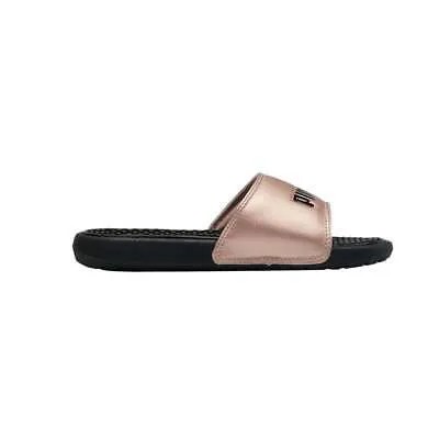 Повседневные сандалии для мальчиков Puma Cool Cat Metallic Slides Youth Boy Size 12 M 371043-01