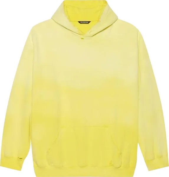 Худи Balenciaga Oversized Hoodie 'Yellow', желтый