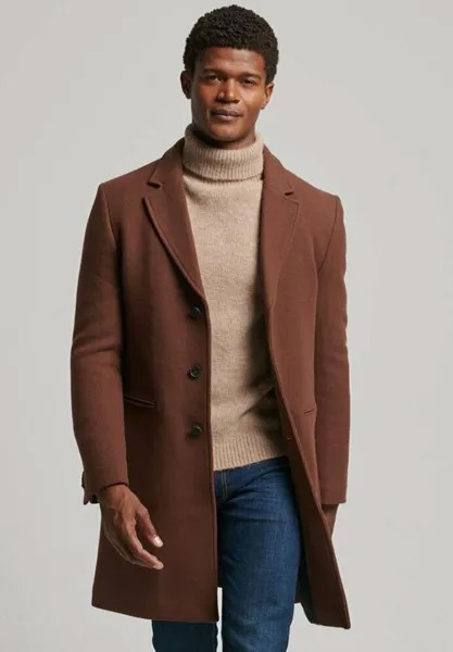 Классическое пальто Superdry DETACHABLE TOWN, цвет fudge