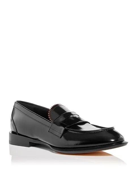 Мужские мокасины с фартуком Penny Loafer Alexander McQUEEN