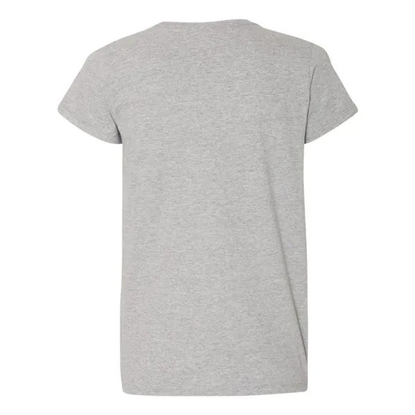 Женская футболка с v-образным вырезом Hanes Essential-T, цвет Light Steel