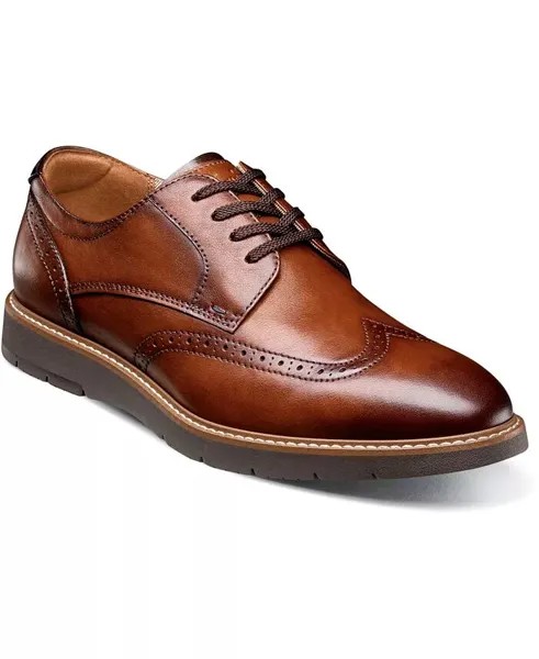 Мужские оксфорды Vibe Wingtip Florsheim, коричневый