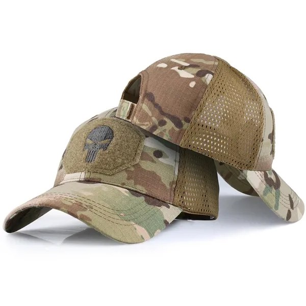 Военные бейсболки Камуфляж Тактический армейский бой Пейнтбол Баскетбол Футбол Регулируемый Классический Snapback Sun Hats Мужчины