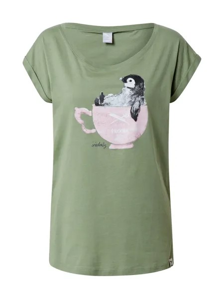 Рубашка Iriedaily Pingulax Tee, оливковый
