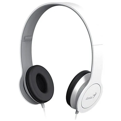 Наушники с микрофоном Genius HS-M430 31710197100 накладные, с оголовьем, складная конструкция, mini jack 3.5 mm, чёрный