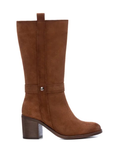 Женские ботинки из замши светло-коричневого цвета с застежкой-молнией Carmela, коричневый