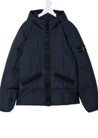 Stone Island Junior пуховик на молнии