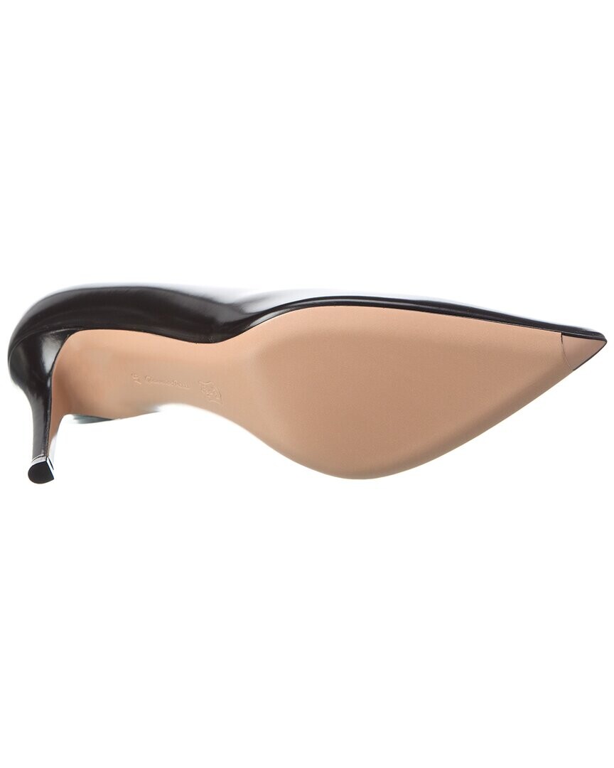 Кожаные туфли Gianvito Rossi Robbie 85, черный