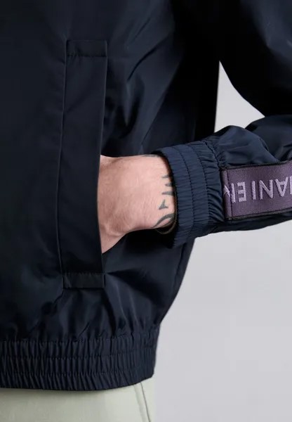 Куртка-бомбер Emporio Armani, темно-синий