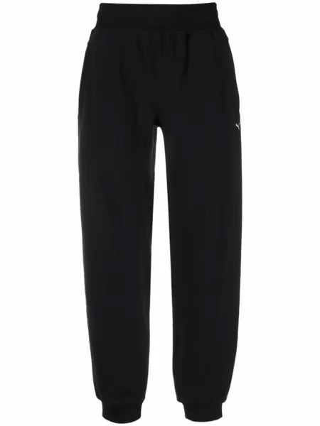 PUMA однотонные спортивные брюки, черный