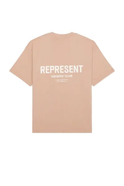 Футболка REPRESENT Owners Club T-shirt, цвет Stucco