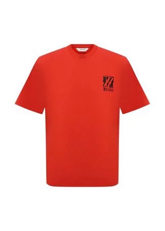 Хлопковая футболка Z Zegna