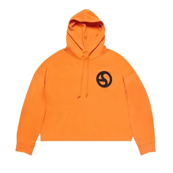 Худи Acne Studios Drawstring Hoodie, цвет Sharp Orange
