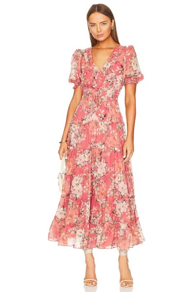 Платье макси Yumi Kim Farrah, цвет Sweet Blossom Brick