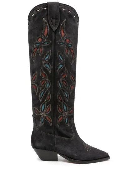 ISABEL MARANT ковбойские сапоги Denvee 40, черный