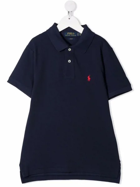 Ralph Lauren Kids рубашка поло с логотипом Pony