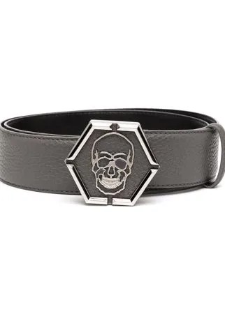 Philipp Plein ремень с декором Skull