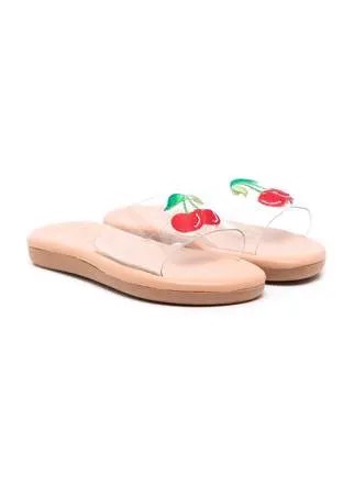 Ancient Greek Sandals сандалии Little Taygete с вышивкой