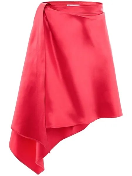 JW Anderson юбка асимметричного кроя, розовый