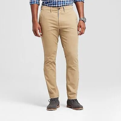 Мужские спортивные брюки чинос Every Wear Athletic Fit - Goodfellow - Co Khaki 36x32