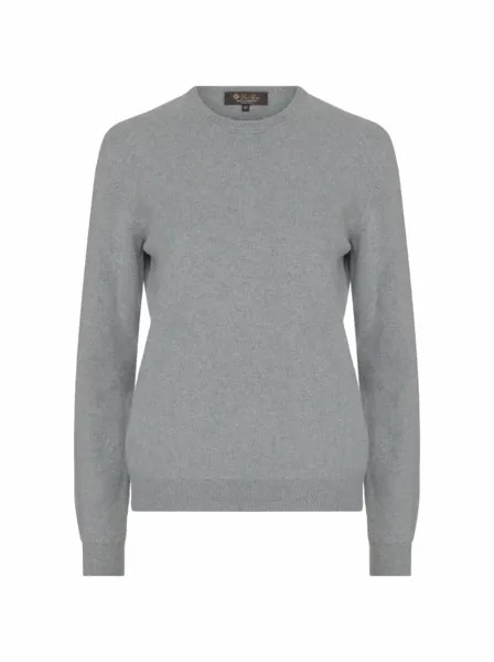 Кашемировый джемпер с логотипом Loro Piana