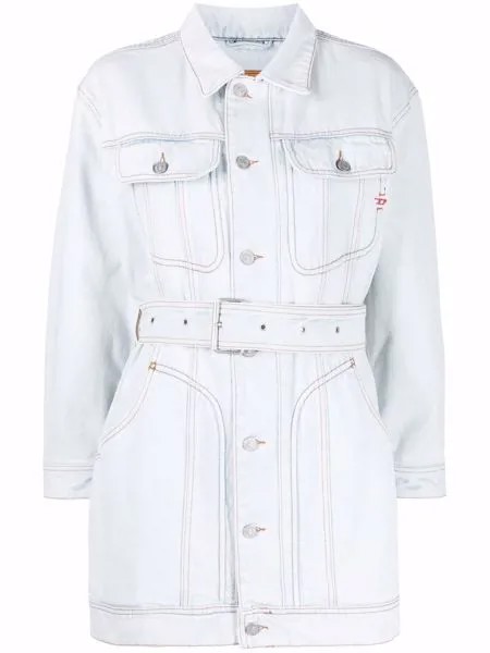 Diesel джинсовая куртка с поясом