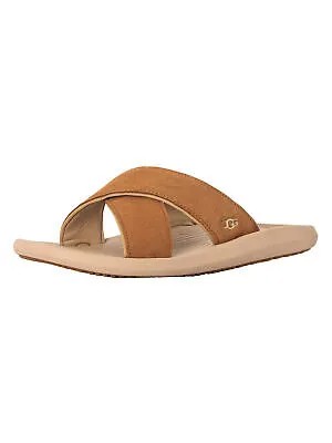 Мужские шлепанцы UGG Brookside, коричневые